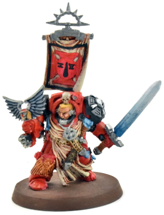 BLOOD ANGELS Terminator Captain w/ Sword #1 METAL WELL PAINTED Warhammer 40K