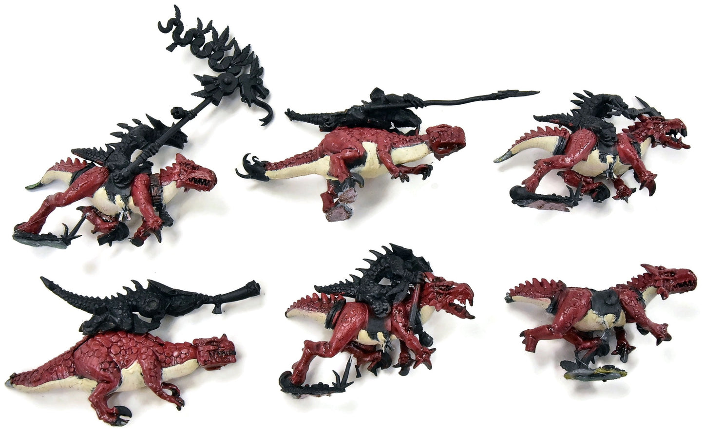 SERAPHON 6 Saurus Knights #3 Sigmar missing some parts