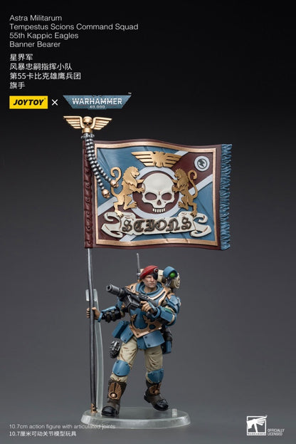 Tempestus Scions Command Squad 55th Kappic Eagles Banner Bearer Astra Militarum