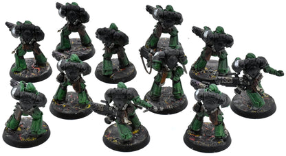 SPACE MARINES 11 Intercessors #1 WELL PAINTED Warhammer 40K