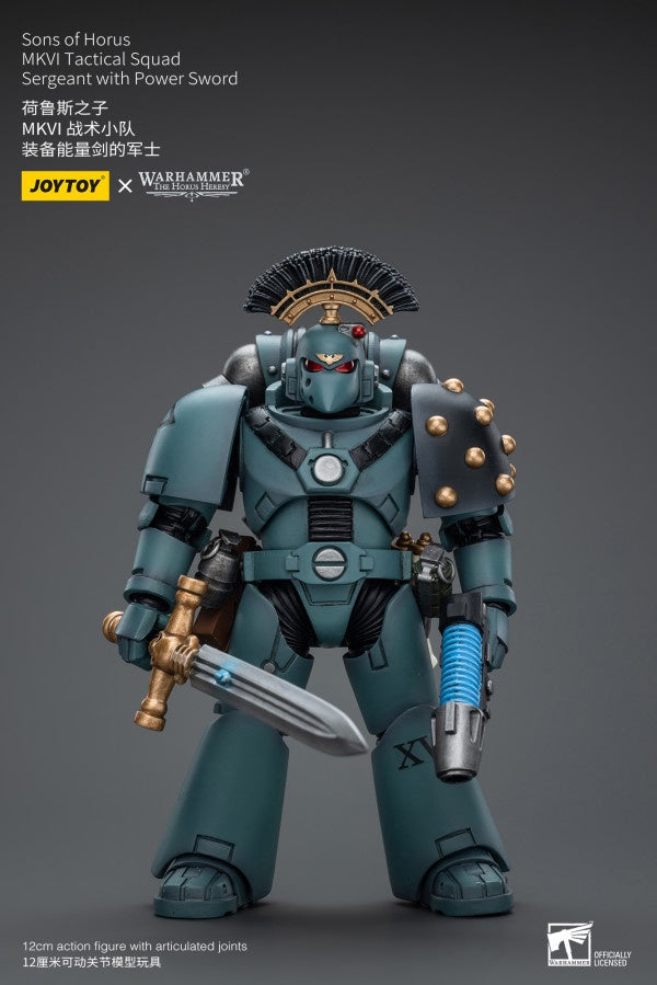 MKVI Tactical Squad Sergeant with Power Sword Sons of Horus Joy Toy