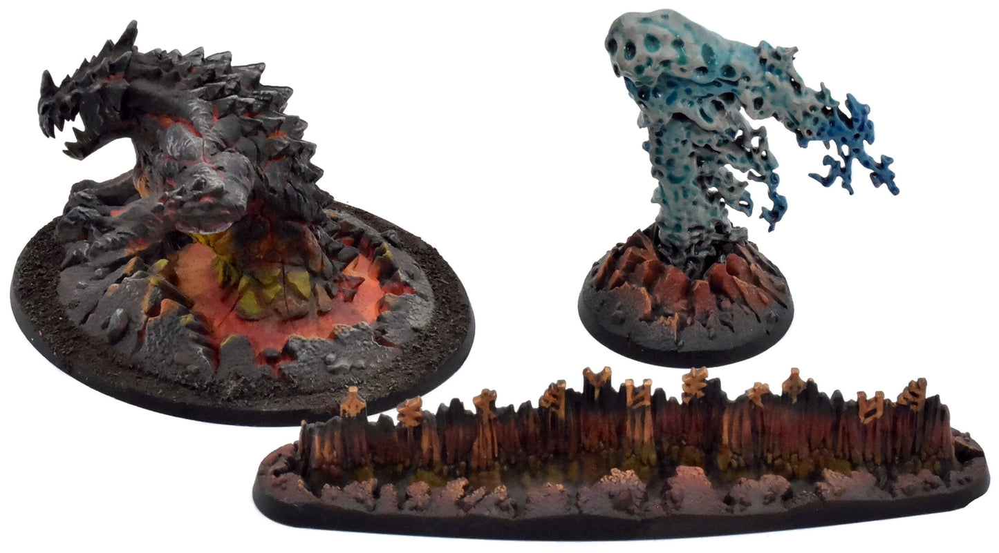 FYRESLAYERS 3 Magmic Invocations #1 WELL PAINTED Warhammer Sigmar