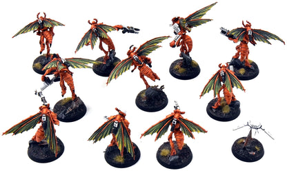 KILL TEAM  Vespid Stingwings #1 COMMISSION PRO PAINTED 40K HiveStorm 5252