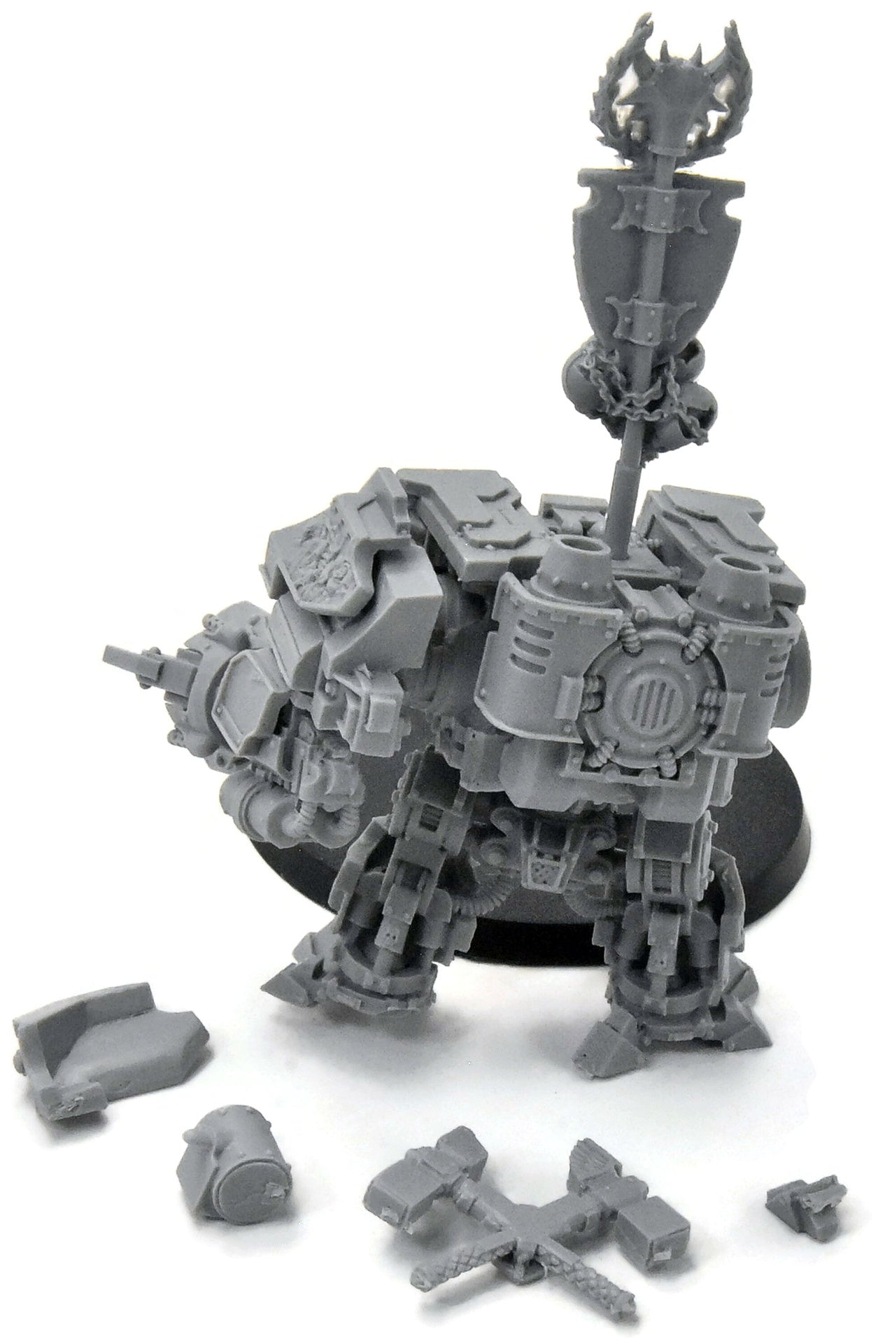 SPACE MARINES Dreadnought #1 salamander forge world missing head & one arm 40K