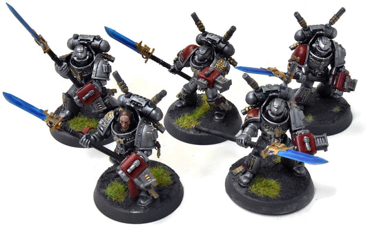 GREY KNIGHTS 5 Inceptors #2 WELL PAINTED Warhammer 40K Strike Squad