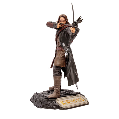 Mcfarlane Movie Maniacs Lord Of The Ring Aragorn 6inches Figure