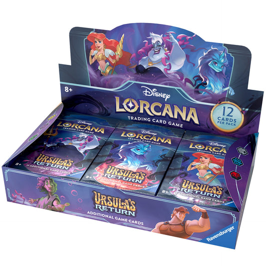 Disney Lorcana Ursula's Return Boosters Display