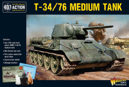 Bolt Action T34/76 Medium Tank