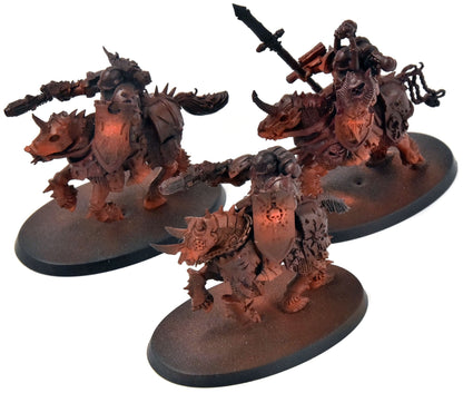 CHAOS SPACE MARINES 3 Chaos bikers #1 Warhammer 40K Converted