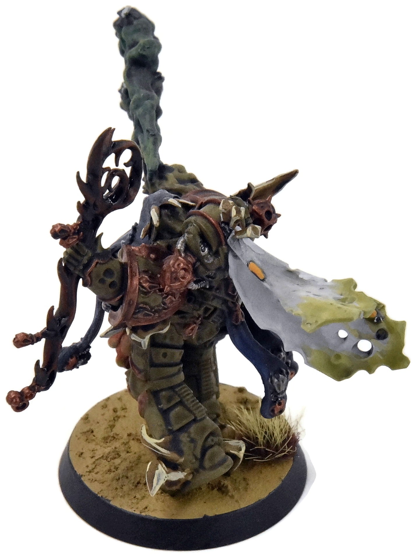 DEATH GUARD Malignant Plaguecaster #1 WELL PAINTED Warhammer 40K