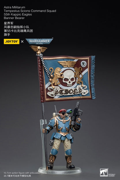 Tempestus Scions Command Squad 55th Kappic Eagles Banner Bearer Astra Militarum