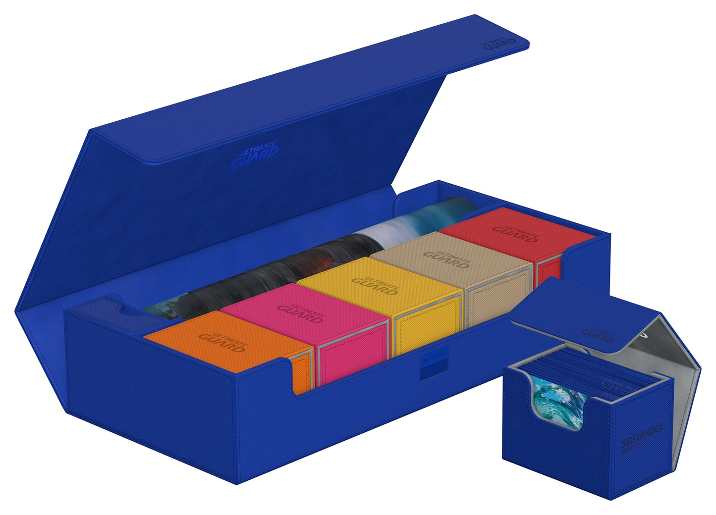 Ultimate Guard Deck Case Superhive 550+ Monocolor Blue