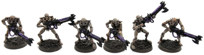 NECRONS 6 Warriors #1 WELL PAINTED Warhammer 40K