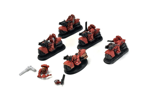 BLOOD ANGELS 5 Bikers Squad #1 Warhammer 40k