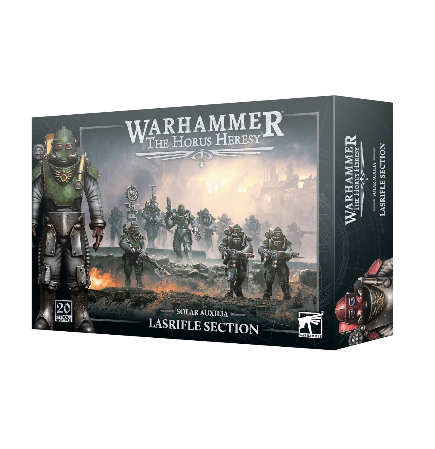 Horus Heresy Solar Auxilia Lasrifle Section