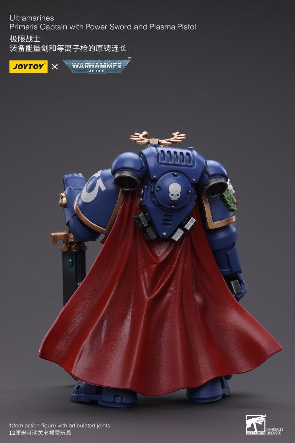 Primaris Captain with Power Sword and Plasma Pistol Ultramarines Joy Toy