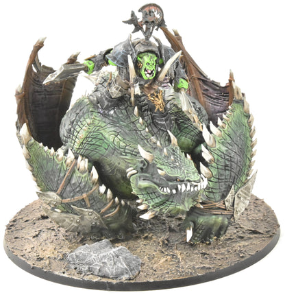 ORRUK WARCLANS Megaboss on Maw-Krusha #1 WELL PAINTED Sigmar 7805