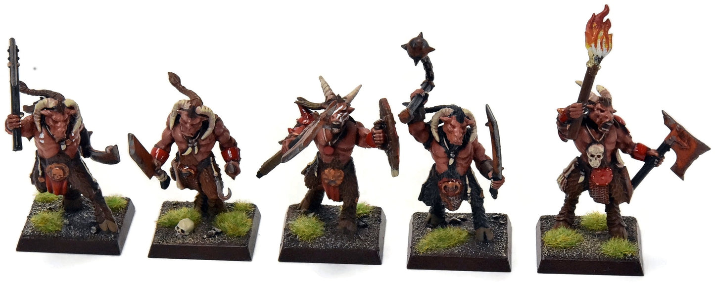 BEASTMEN 10 Gors #8 PRO-PAINTED Fantasy