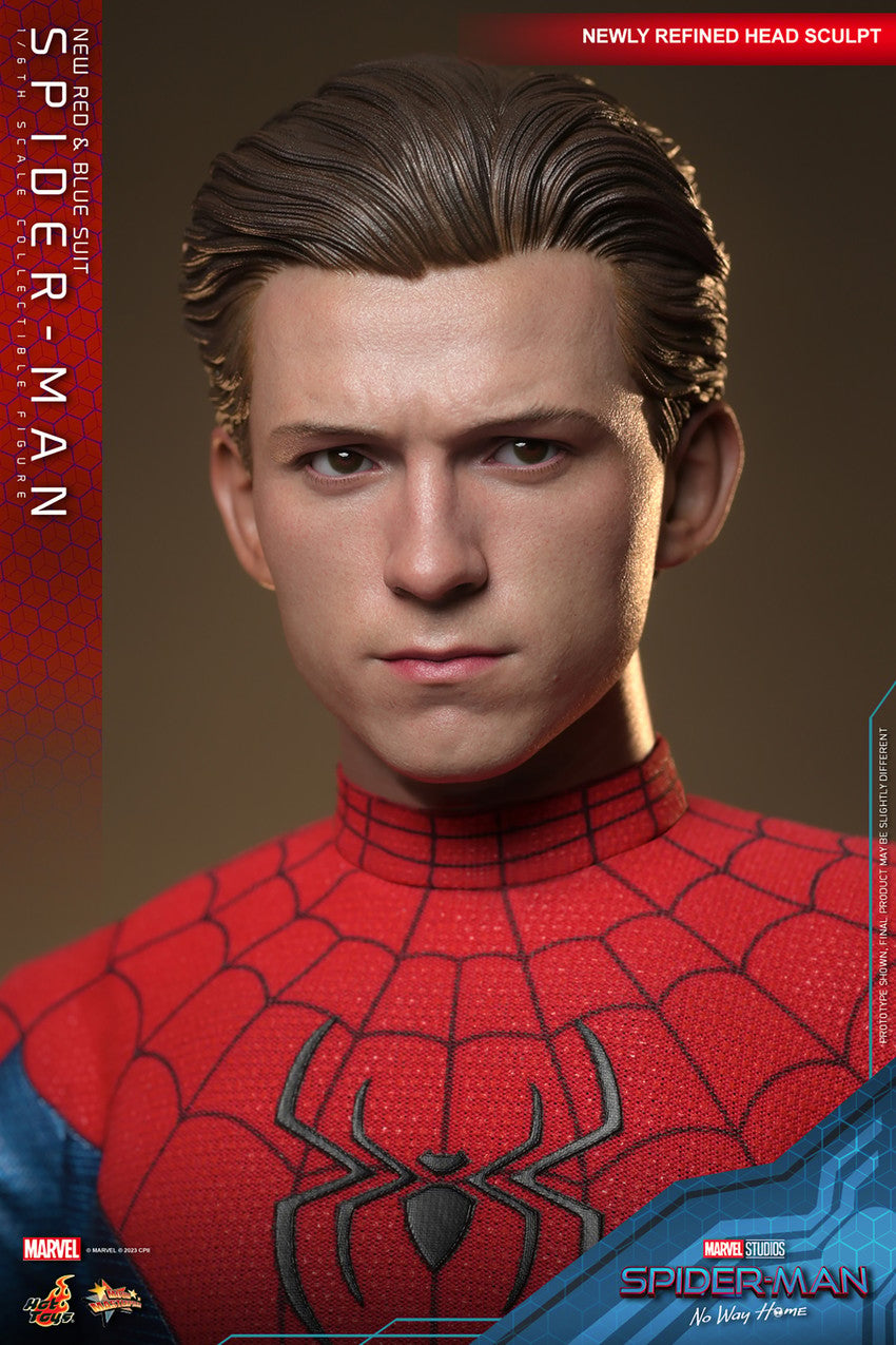 Spider-Man (new Red and Blue Suit) Sixth Scale Figure by Hot Toys