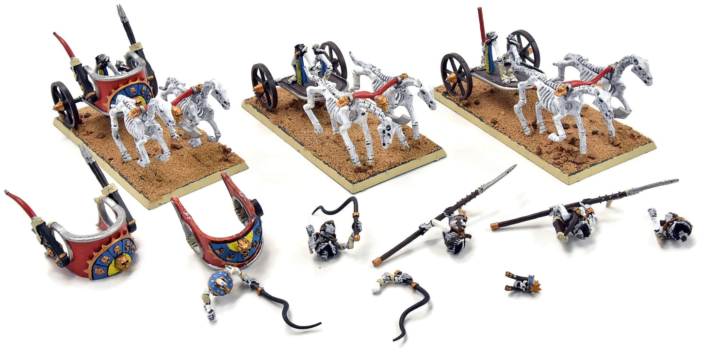 TOMB KINGS 3 Skeleton Chariots #2 Fantasy