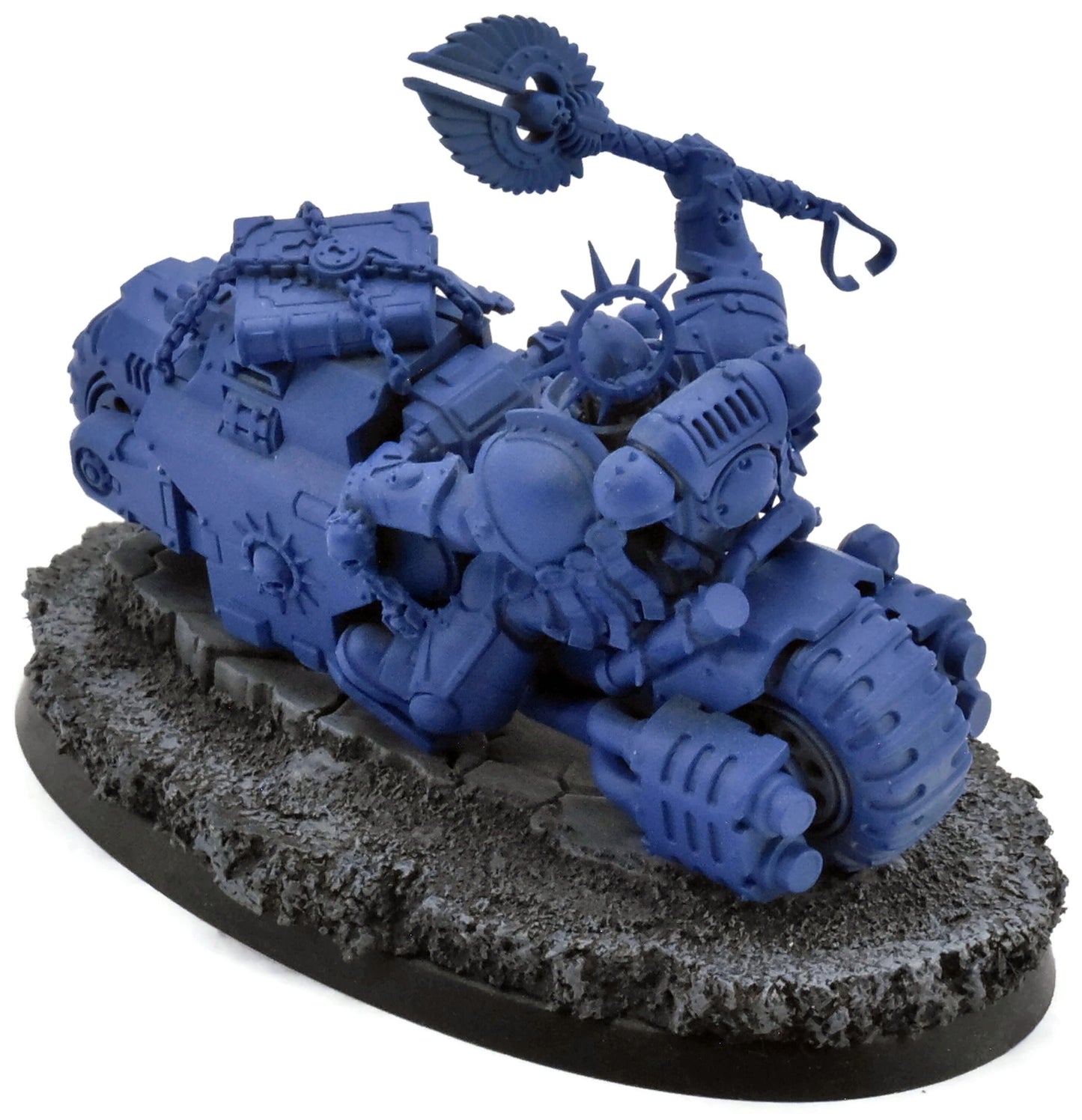 SPACE MARINES Primaris Chaplain On Bike #1 Warhammer 40K 1789