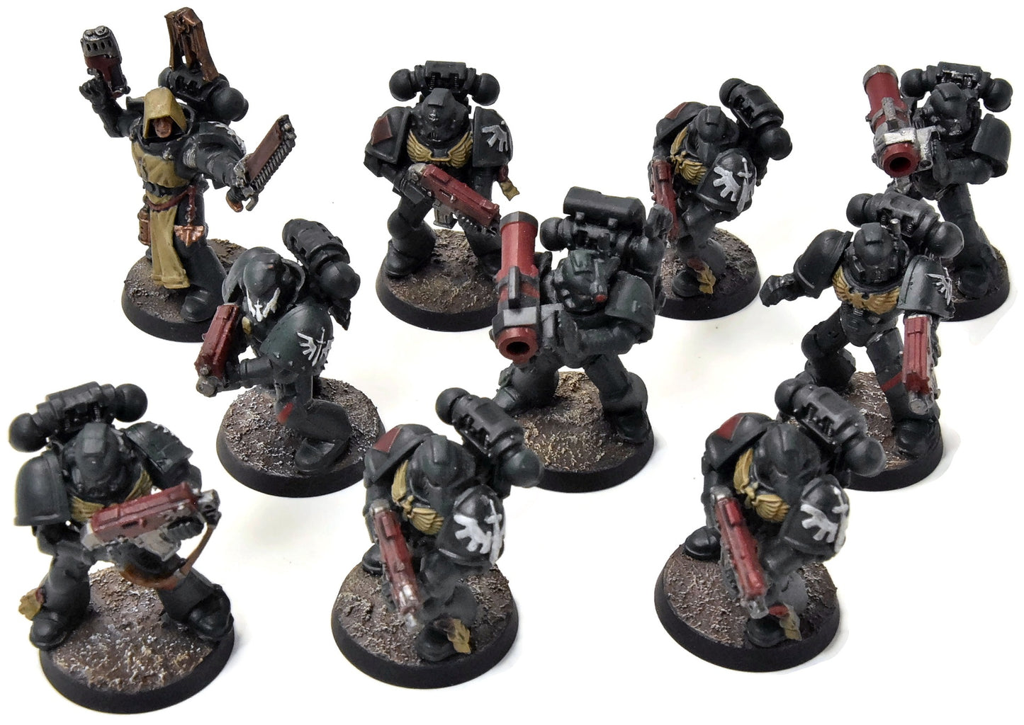 DARK ANGELS 10 Tactical Marines #2 Warhammer 40K