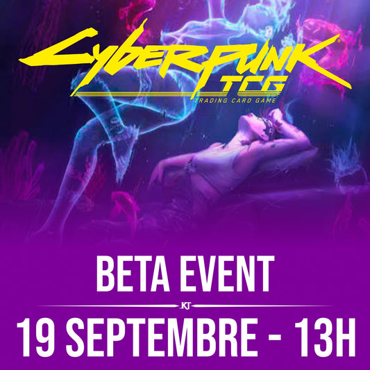 Cyberpunk TCG Beta Event - Samedi 19 septembre 13h