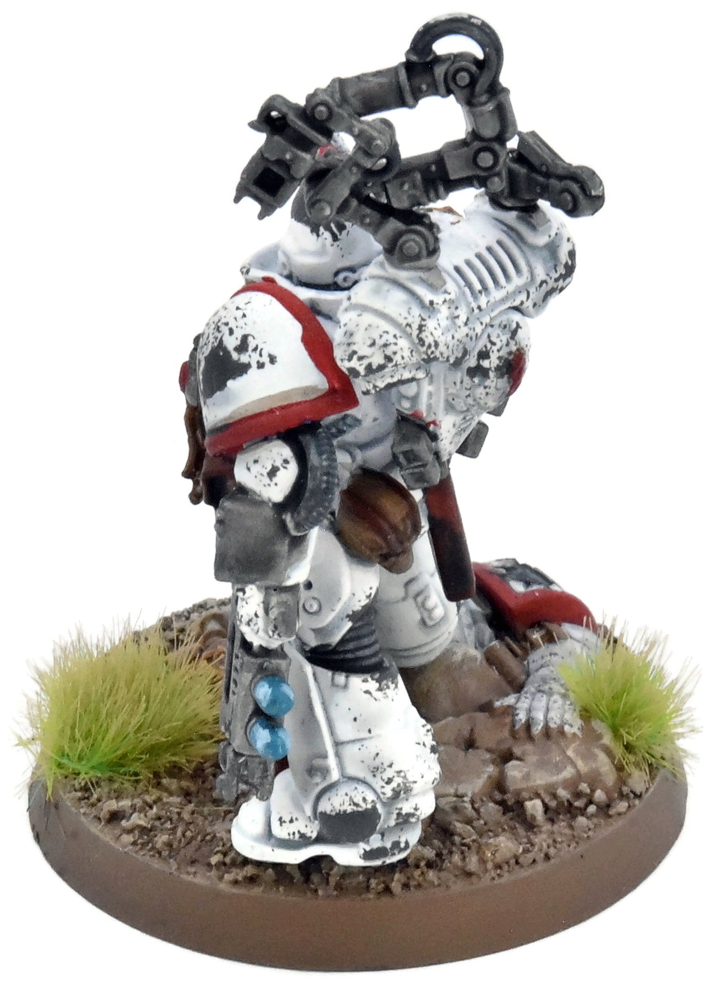 SPACE MARINES Primaris Apothecary #1 WELL PAINTED 40K White Scars