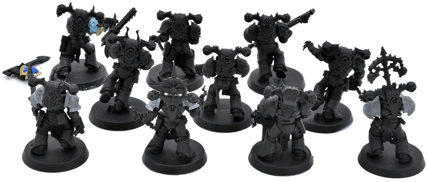 CHAOS SPACE MARINES 10 Legionaries #2 Warhammer 40K