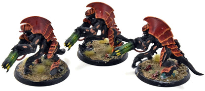 TYRANIDS 3 Hive Guards #1 WELL PAINTED Warhammer 40K