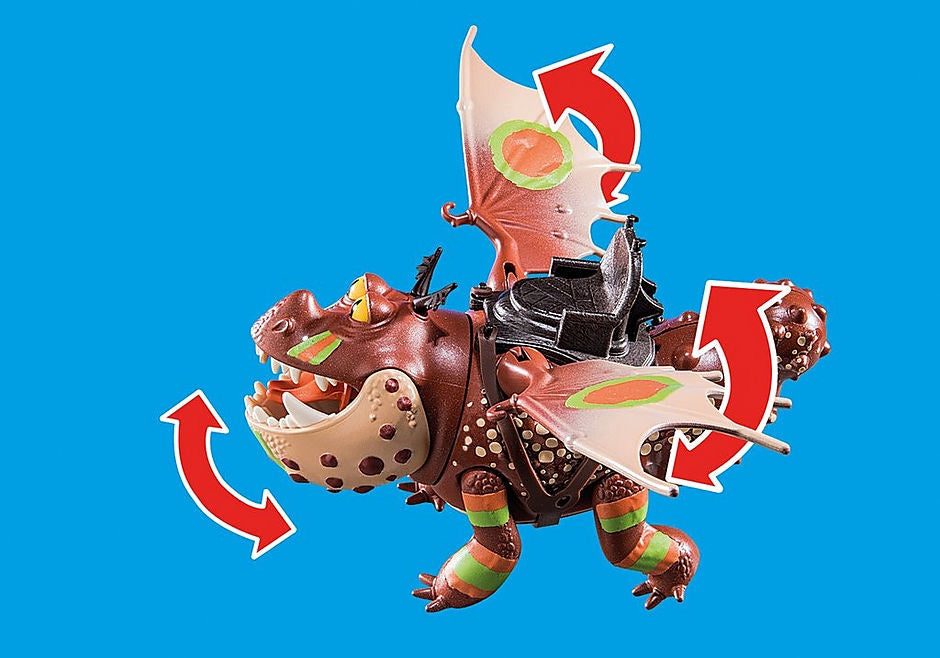 Dragon Racing: Fishlegs and Meatlug  (70729)