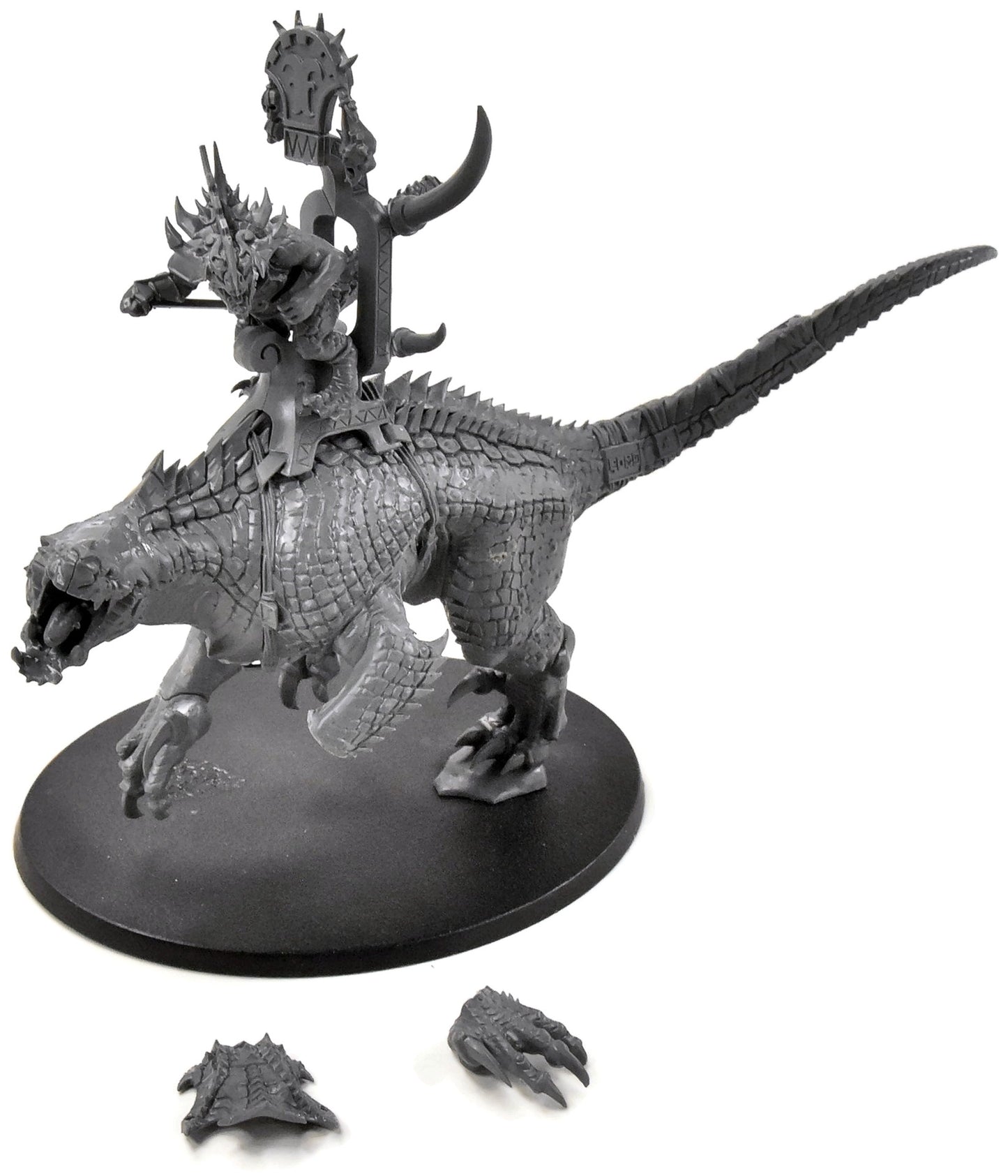 SERAPHON Saurus Oldblood On Carnosaur #1 broken lance Sigmar