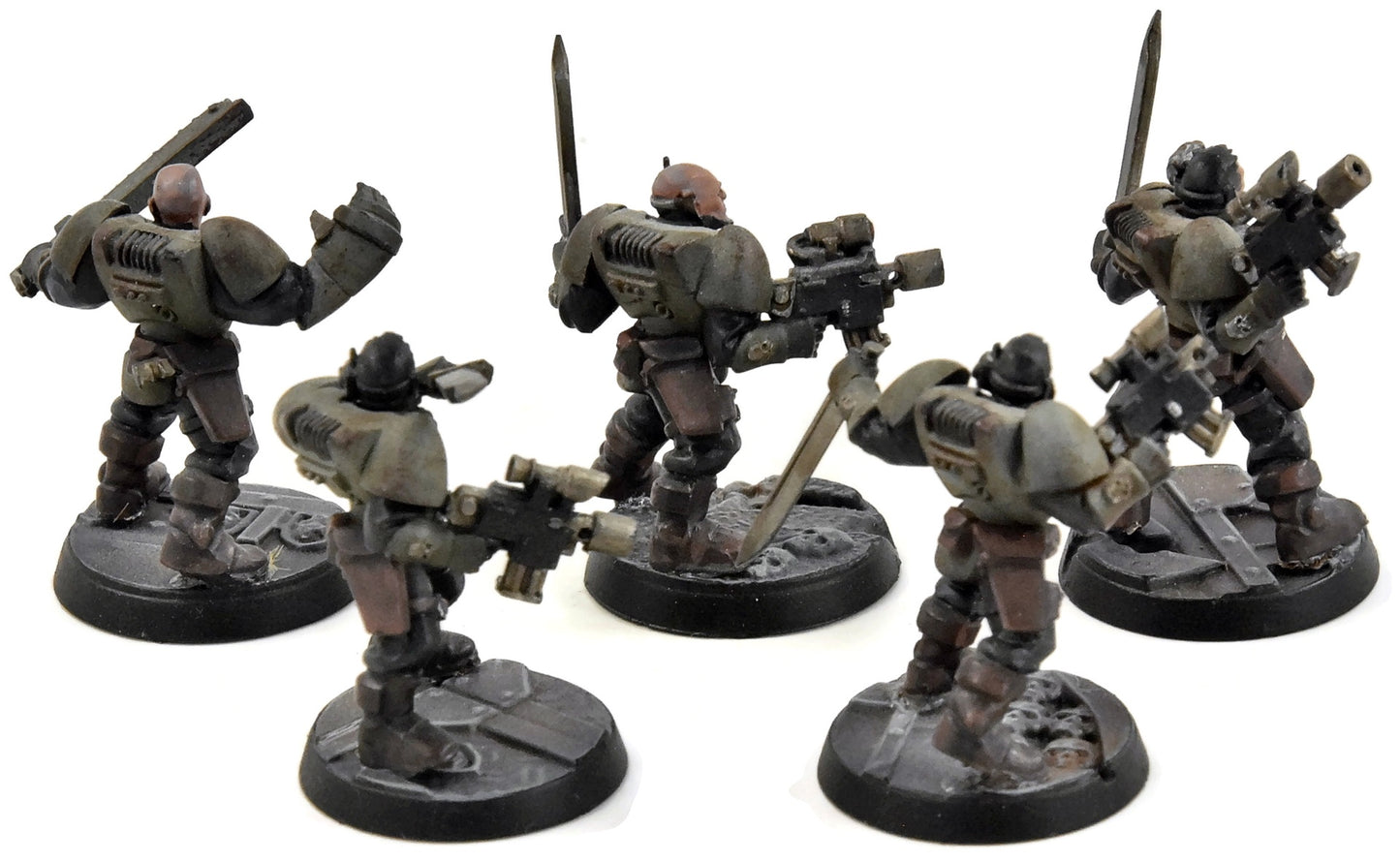 SALAMANDERS 5 Scouts #1 WELL PAINTED Warhammer 40K