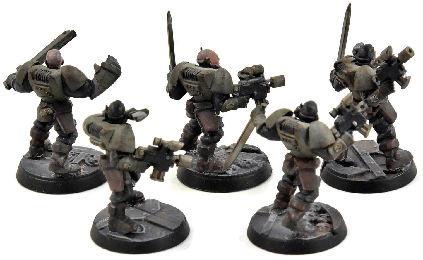 SALAMANDERS 5 Scouts #1 WELL PAINTED Warhammer 40K