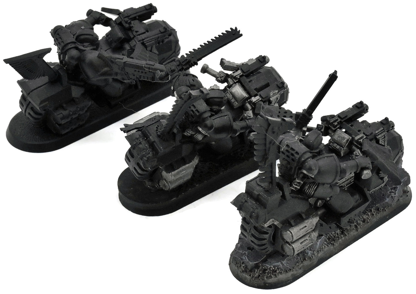 DARK ANGELS 3 Ravenwing Bike Squadron #7 Warhammer 40K