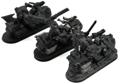 DARK ANGELS 3 Ravenwing Bike Squadron #7 Warhammer 40K