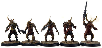 MAGGOTKIN OF NURGLE 10 Plaguebearers #3 WELL PAINTED Sigmar