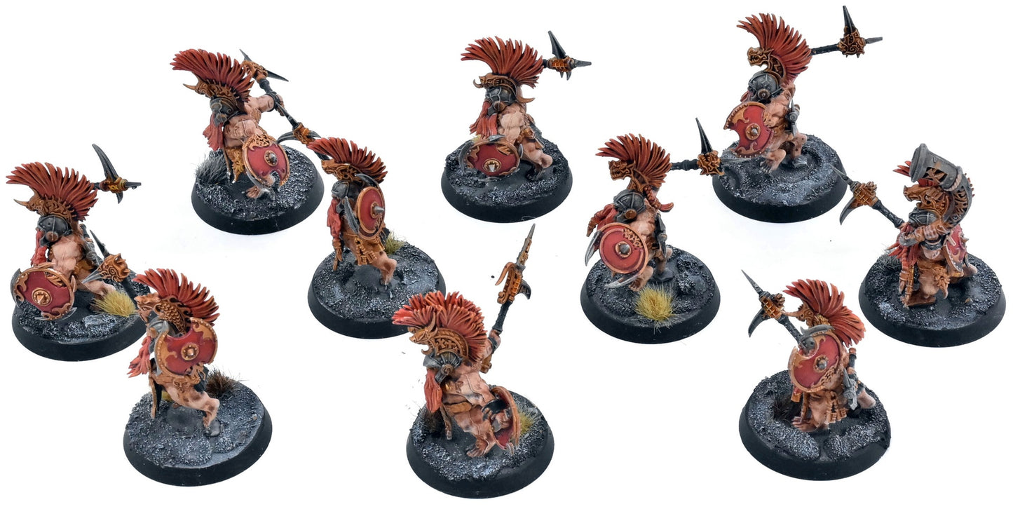 FYRESLAYERS 10 Vulkite Berzerkers #1 WELL PAINTED Warhammer Sigmar