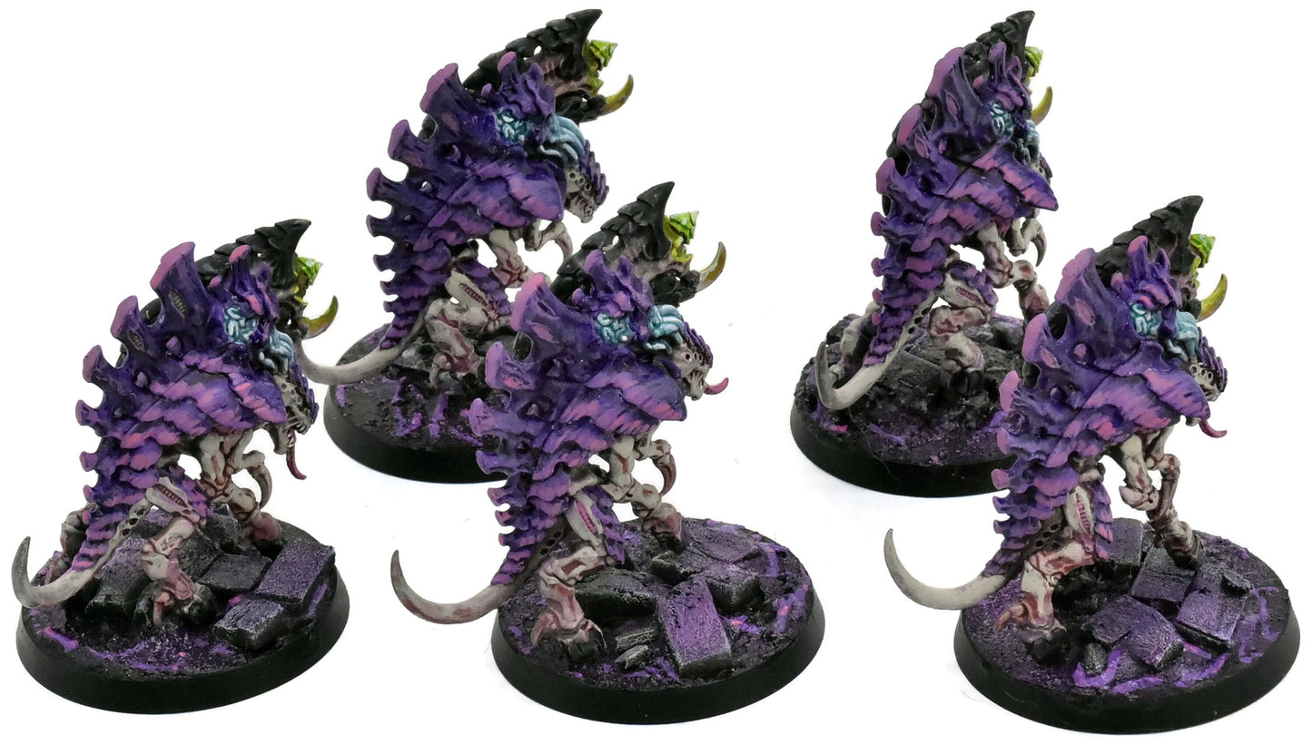 TYRANIDS 5 Barbgaunts #1 Warhammer 40K WELL PAINTED