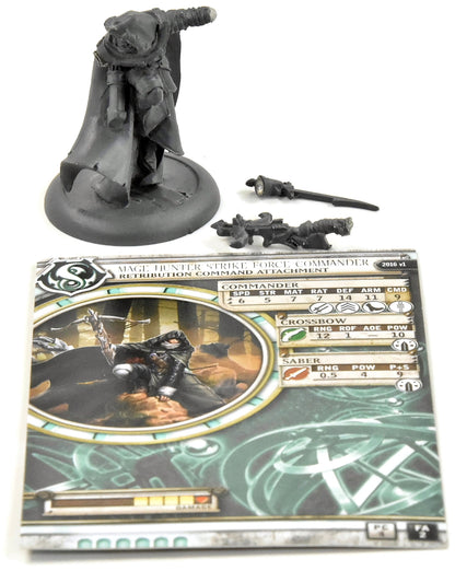 WARMACHINE Mage Hunter Commander #1 METAL Retribution