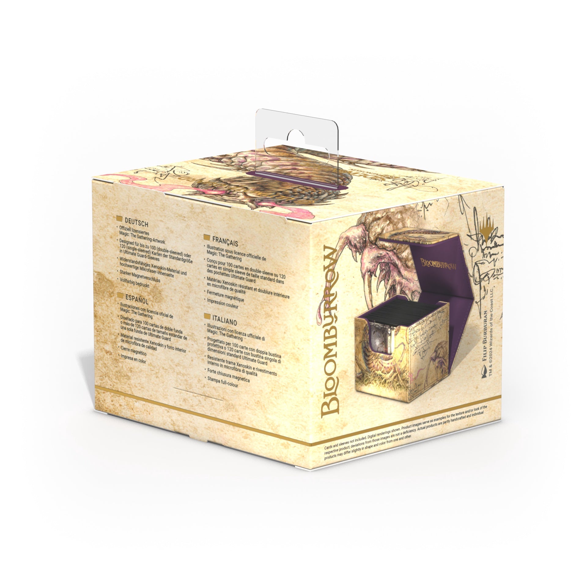 Ultimate Guard Deck Case Sidewinder 100+ Xenoskin Mtg Bloomburrow V8 Kingdom of the Titans Ultimate Guard Deck Case Sidewinder 100+ Xenoskin Mtg Bloomburrow V8 Kingdom of the Titans