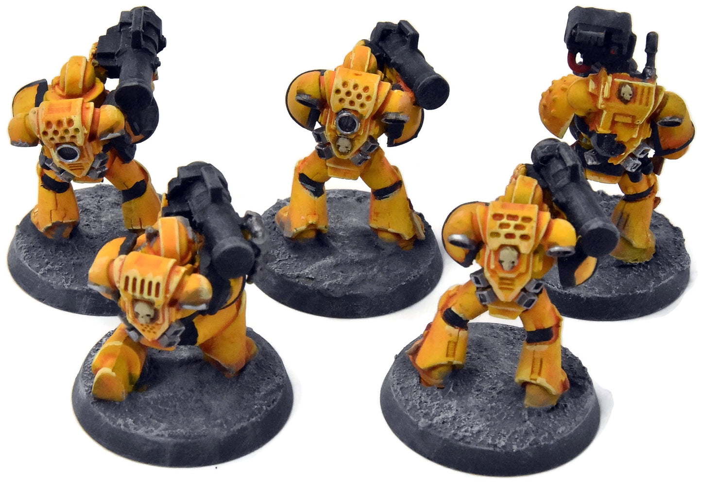 SPACE MARINES Imperial Fist 5 Devastator #1 Warhammer 40K