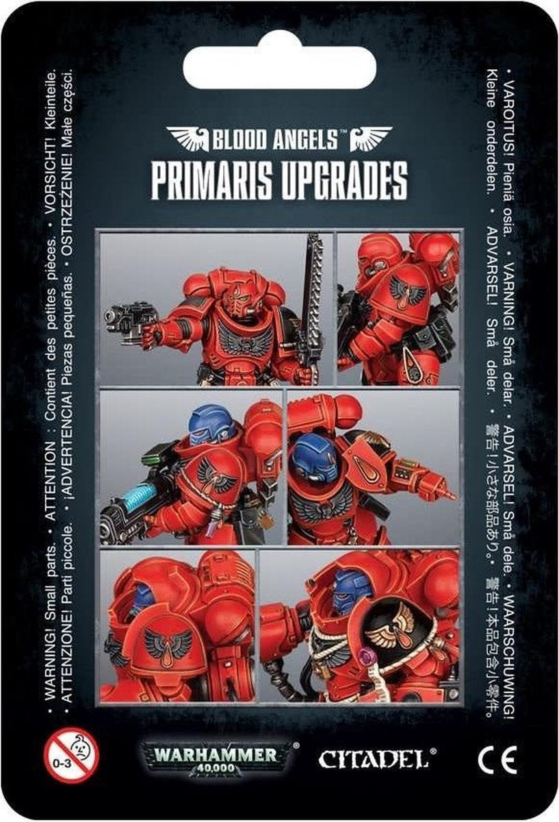 Blood Angels Primaris améliore la Sprue
