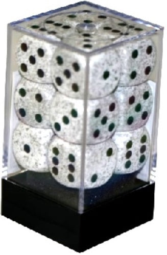 Speckled 12 * D6 Artic Camo 16mm Chessex Dice (CHX25711)