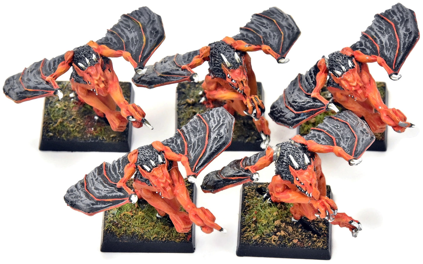 CHAOS 5 Chaos Furies #2 PRO PAINTED Metal Warhammer Fantasy