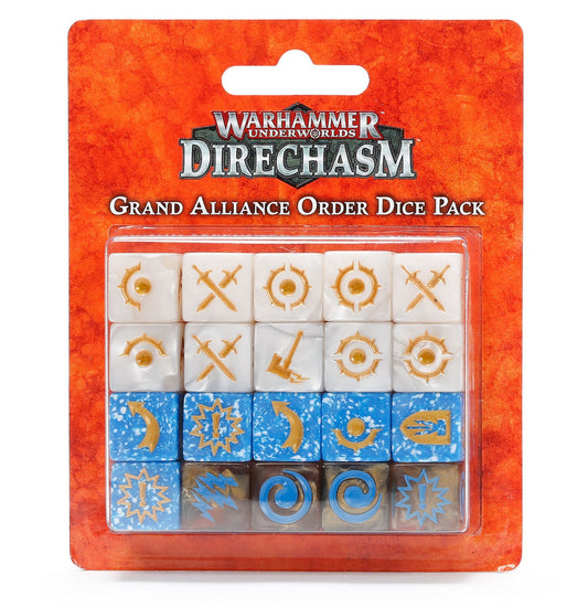 Warhammer Underworlds - Grand Alliance Order Dice Pack