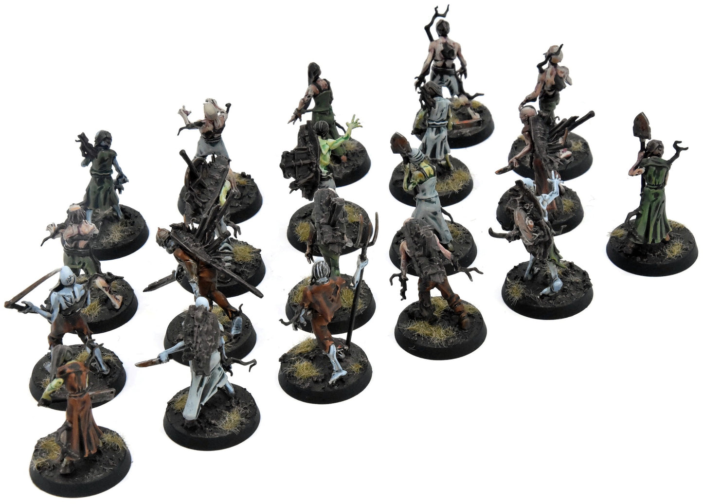 SOULBLIGHT GRAVELORDS 20 Deadwalker Zombies #1 COMMISSION PRO PAINTED