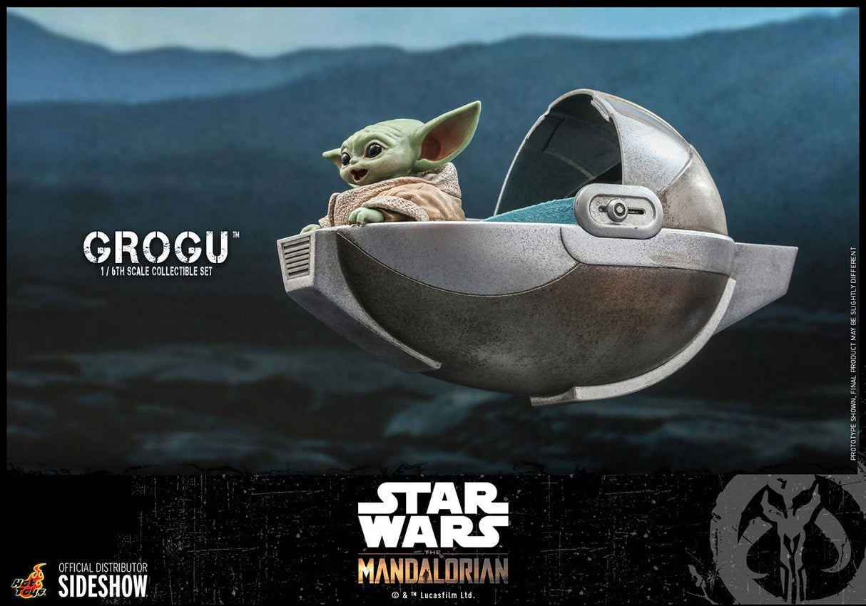 Grogu™ Sixth Scale Figure Set Sixth Scale Figure Set by Hot Toys