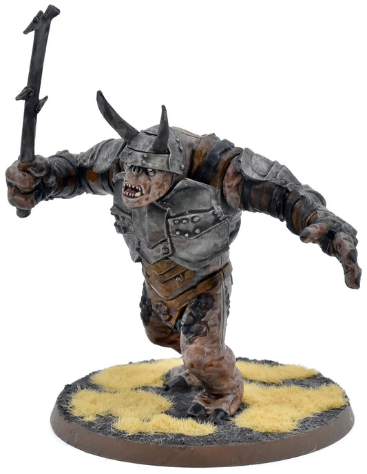 LOTR Mordor Troll Isengard #2 WELL PAINTED Middle Earth Strategy Battle Game