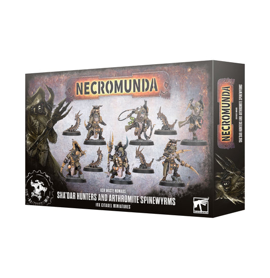 Necromunda Shadar Hunters & Arthromite Spinewyrms